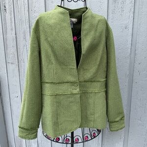 Coldwater Creek Green Blazer (Size L)